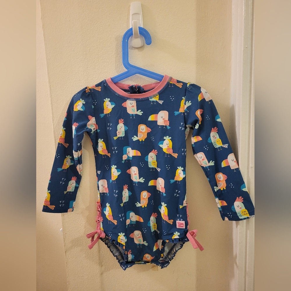 RuffleButts, toddler swimsuit, Size 3T